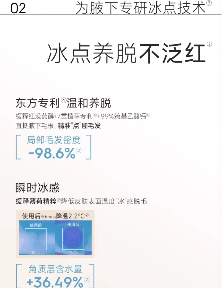 Watercome Expert Cooling Hair Removal Cream 60g/100g 水之蔻专研冰感脱毛膏
