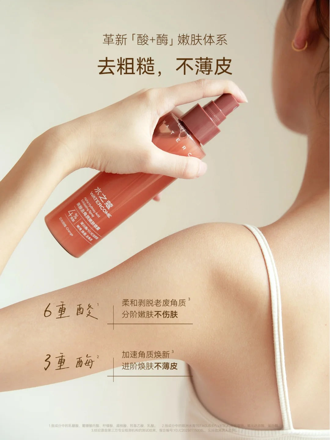 Watercome Alpha Hydroxy Acid Exfoliating Spray 150ml 水之蔻果酸去角质嫩肤喷雾
