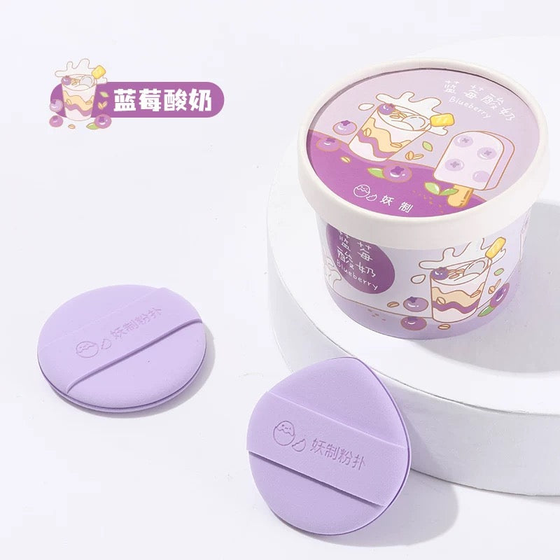 YAOZHI Ice Cream Powder Puff 2pcs/box 妖制雪糕粉扑