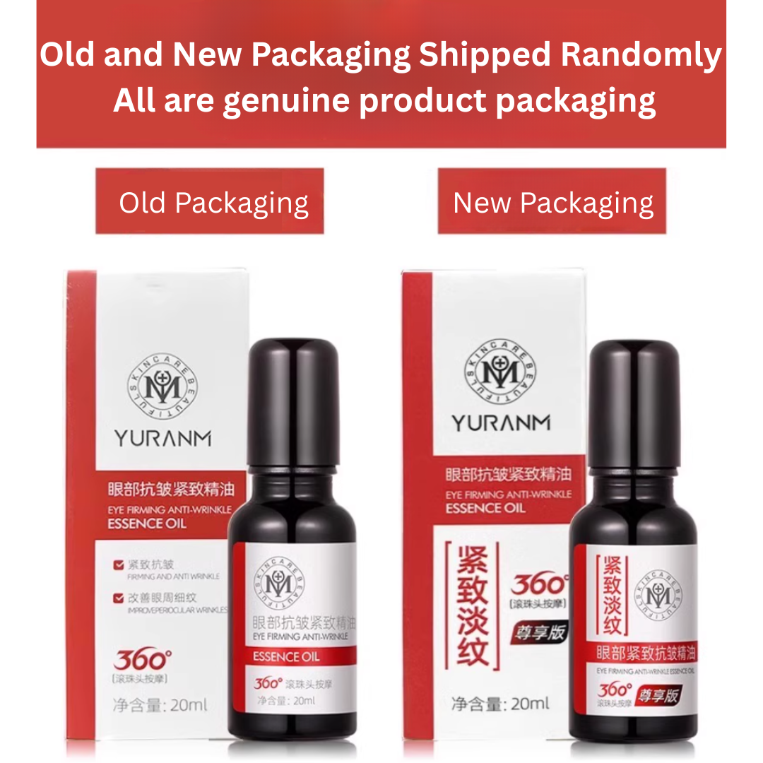 Tiktok/Douyin Hot Yuranm Eye Firming and Anti Wrinkle Essential Oil 20ml【Tiktok抖音爆款】瑜然美眼部紧致抗皱精油