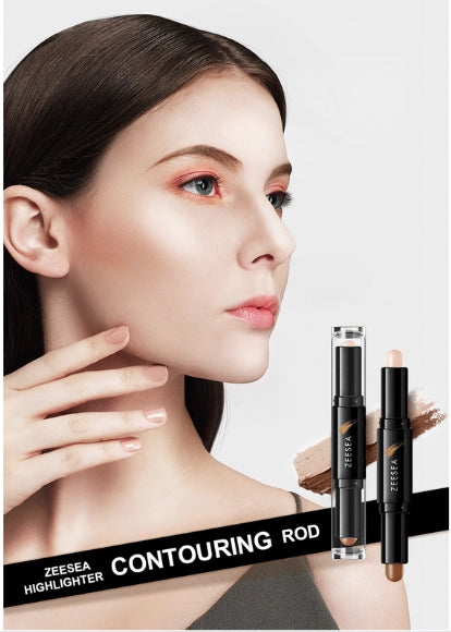 ZEESEA Highlighter Stick 2.4g*2pcs 滋色塑颜高光修容棒