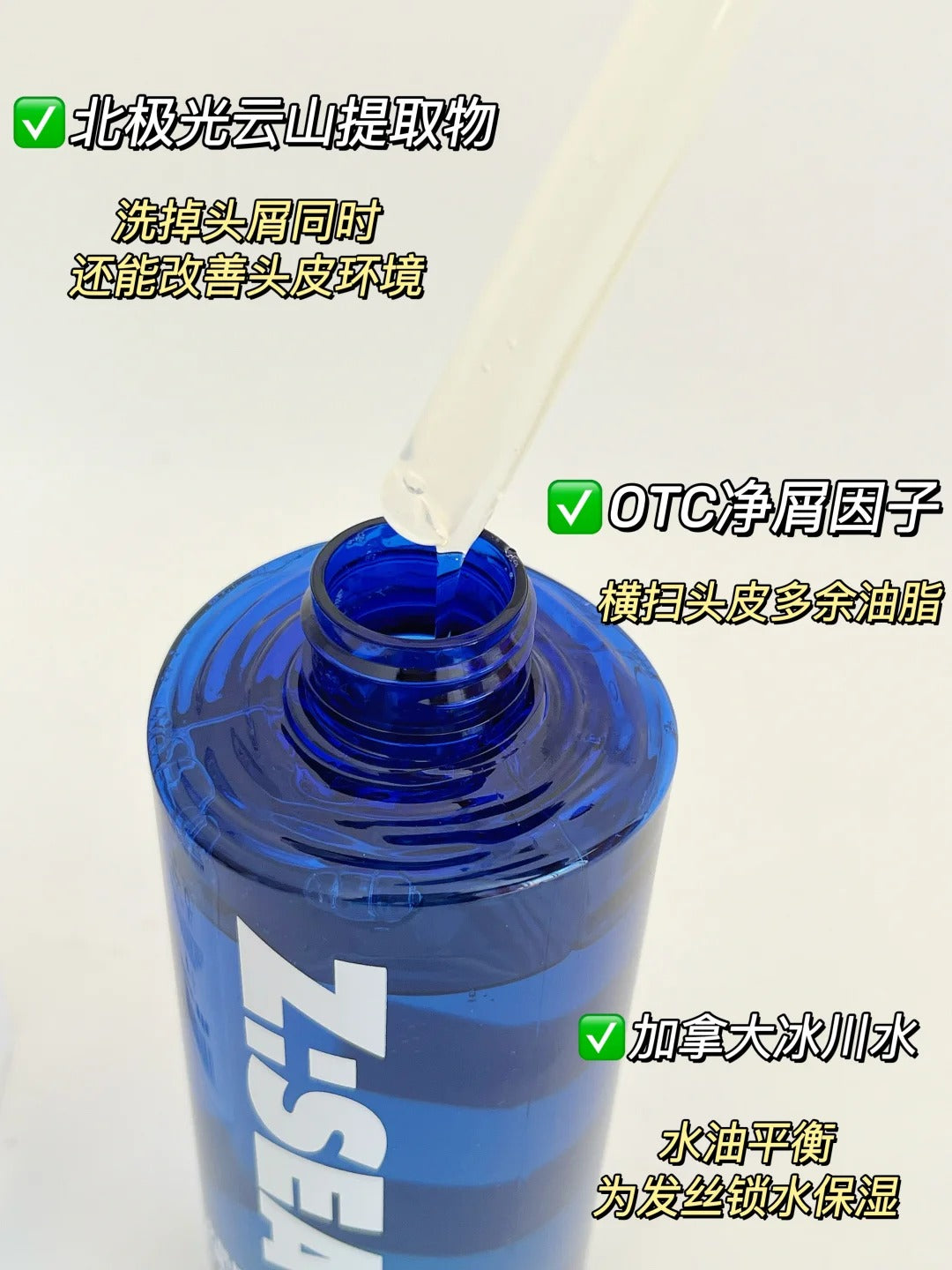 Z:SEA Water Oil-Control Anti-Dandruff Shampoo 400ml 海洋至尊水酷控油净屑洗发水