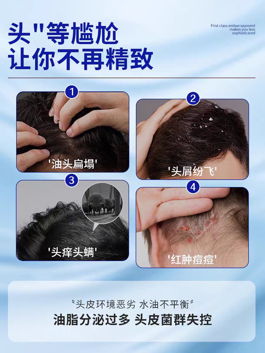 Z:SEA Water Oil-Control Anti-Dandruff Shampoo 400ml 海洋至尊水酷控油净屑洗发水