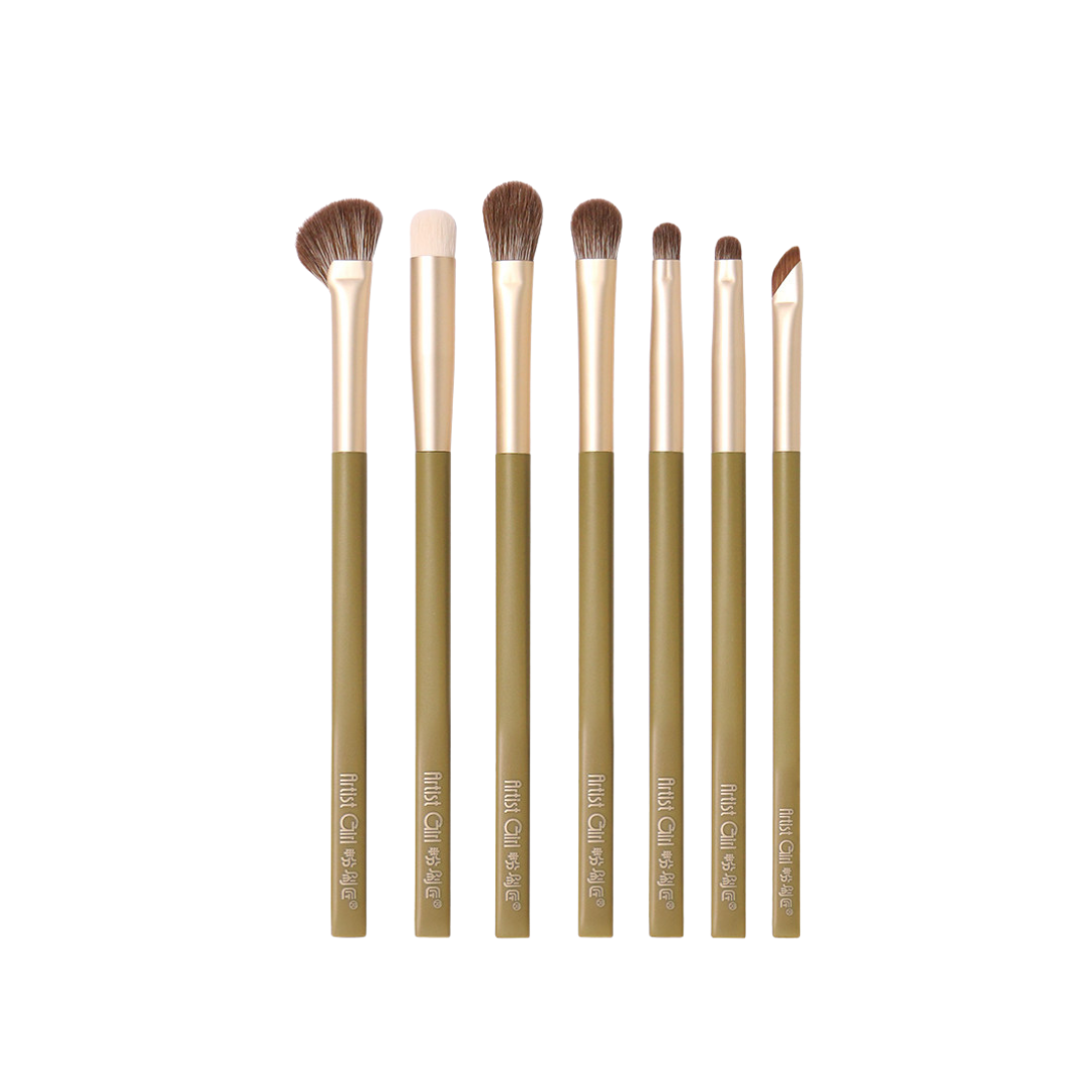 Tiktok/Douyin Hot Fen Shua Jiang Avocado Makeup Brush 7pcs【Tiktok抖音爆款】粉刷匠牛油果化妆刷