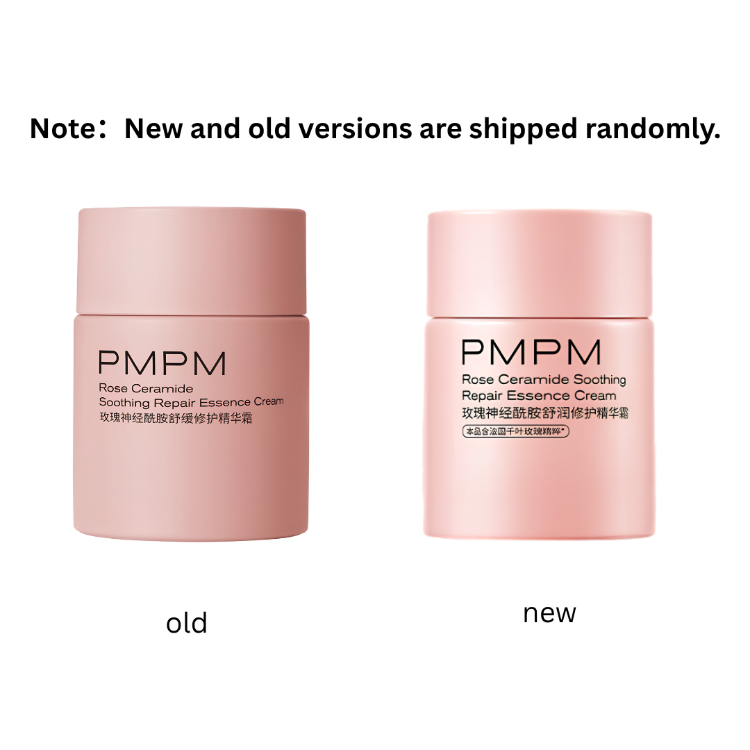 Tiktok/Douyin Hot PMPM Rose Ceramide Soothing Repair Essence Cream 50g 【Tiktok抖音爆款】偏偏玫瑰酰胺舒缓修护精华霜