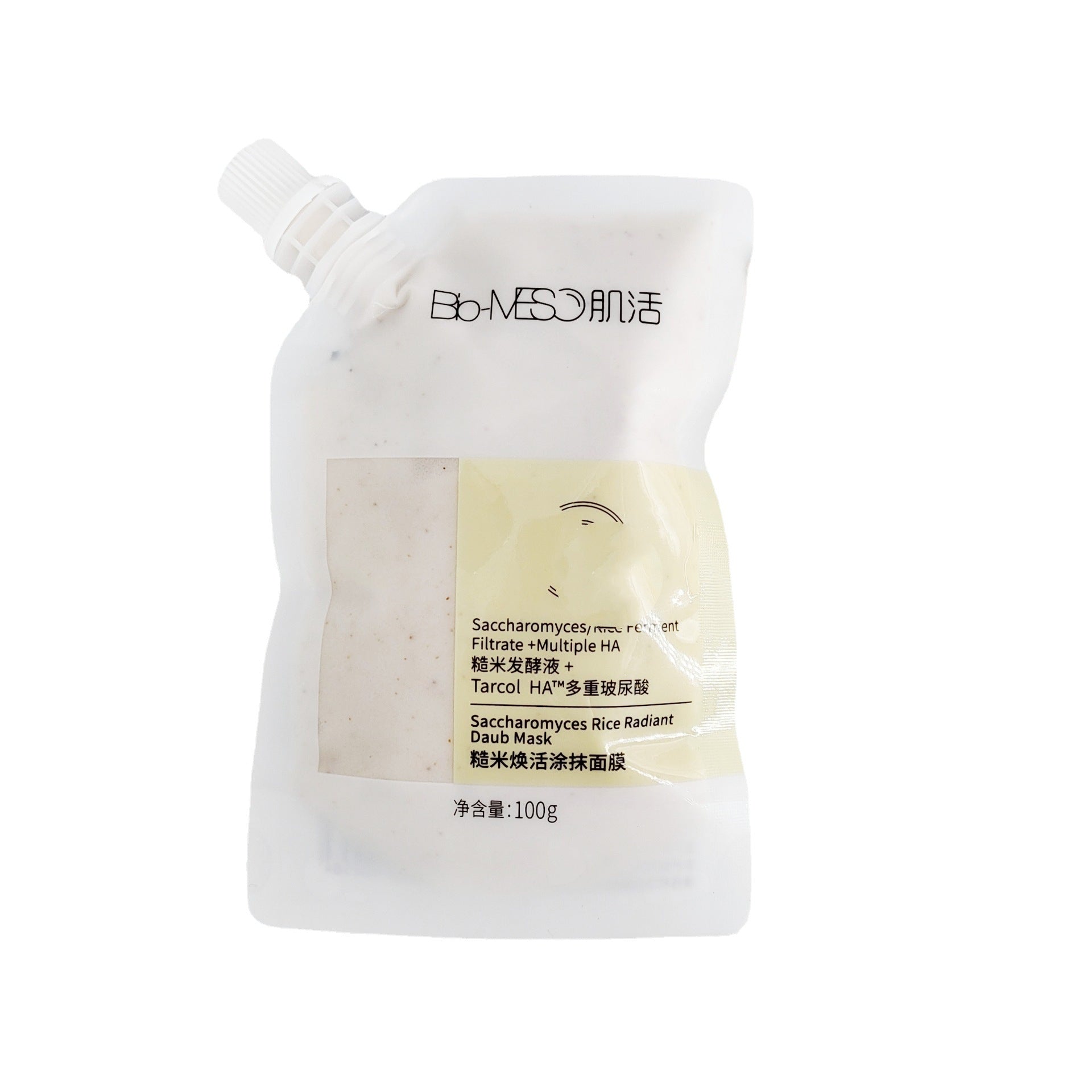 Bio-MESO Saccharomyces Rice Radiant Daub Mask 华熙生物 BM肌活糙米焕活涂抹面膜 100g